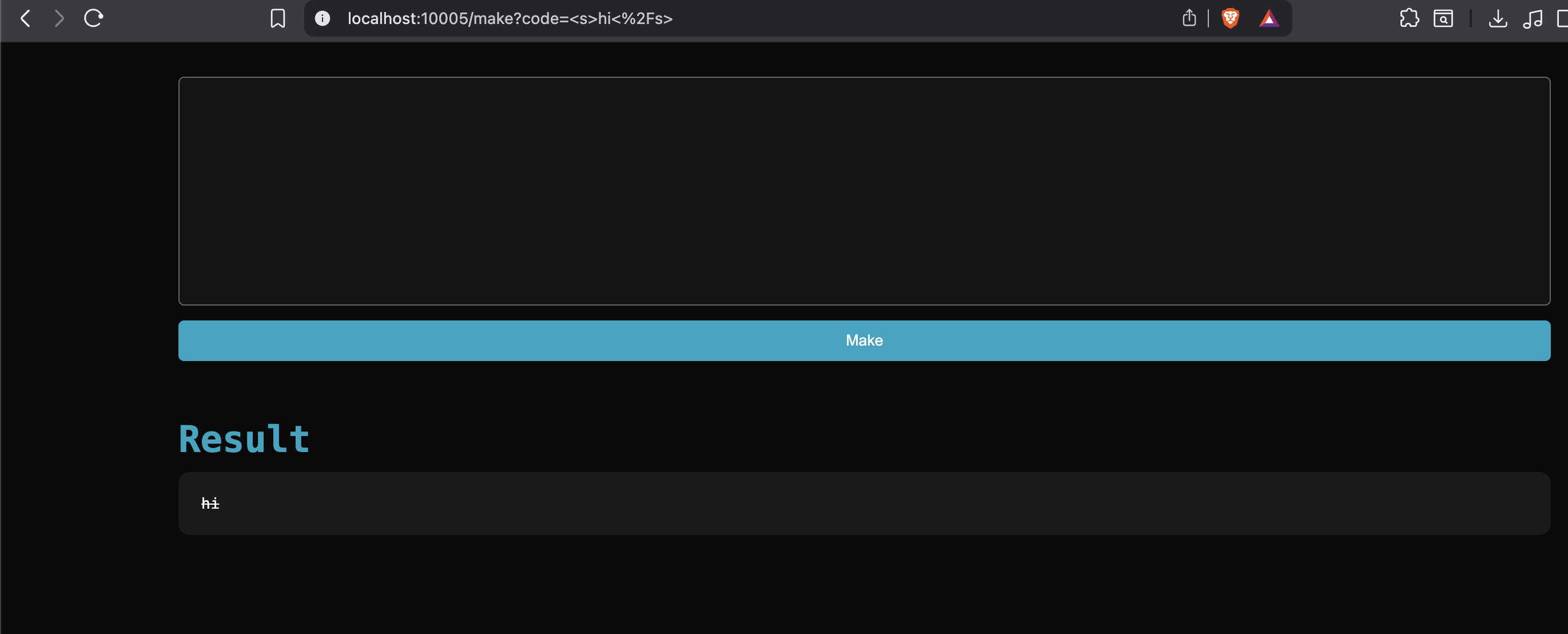 Image in a image block